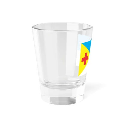 Flag of Svitlovodskyj raion (Ukraine) Shot Glass 1.5oz - Go Mug Yourself