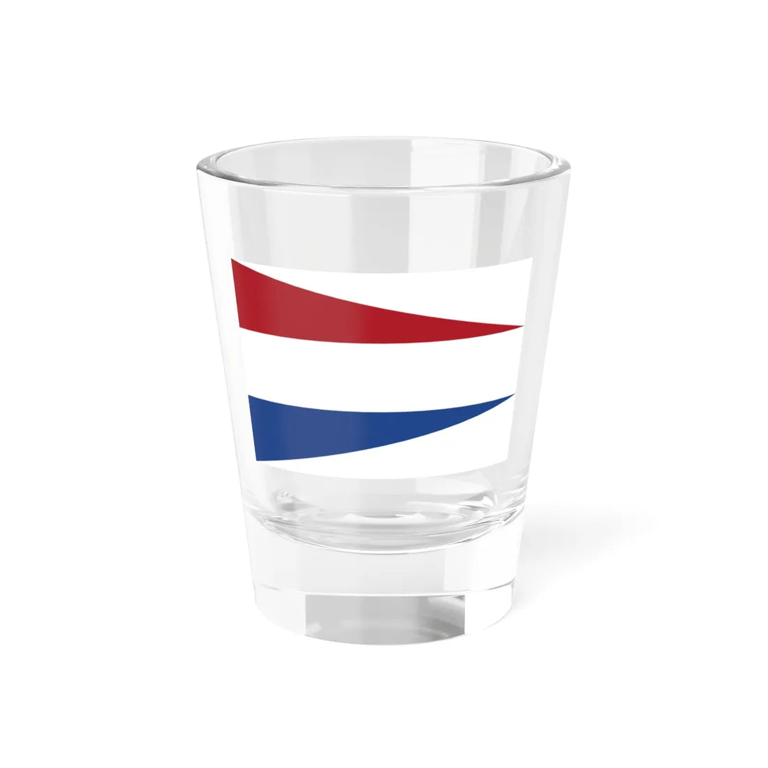 Flag of SVPR No Lettering (Netherlands) Shot Glass 1.5oz 1.5oz - Go Mug Yourself