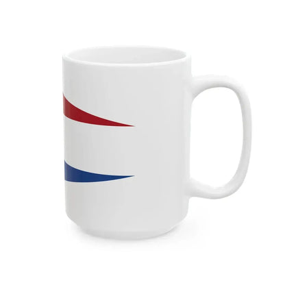 Flag of SVPR No Lettering (Netherlands) White Coffee Mug - Go Mug Yourself