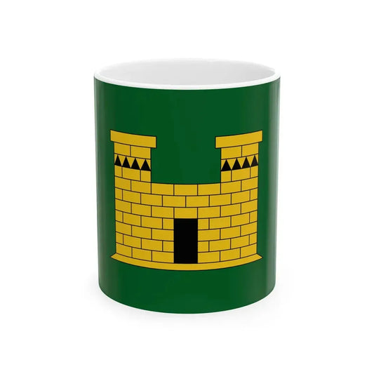 Flag of Swat (Pakistan) White Coffee Mug 11oz - Go Mug Yourself