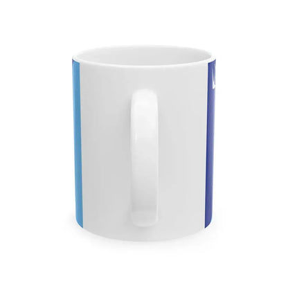 Flag of Swaziland 1890-1895 (Eswatini) White Coffee Mug - Go Mug Yourself