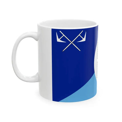 Flag of Swaziland 1890-1895 (Eswatini) White Coffee Mug - Go Mug Yourself