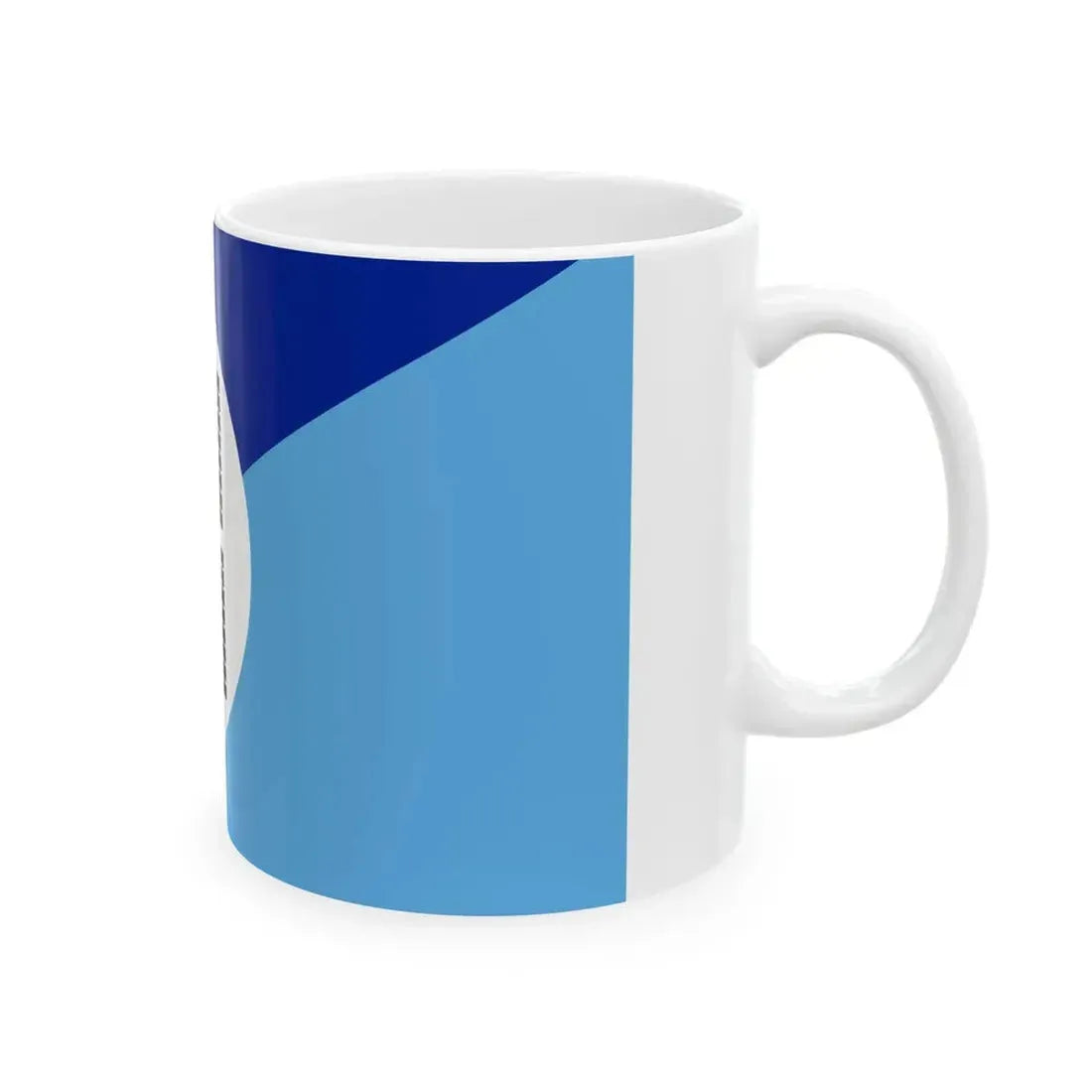 Flag of Swaziland 1890-1895 (Eswatini) White Coffee Mug - Go Mug Yourself