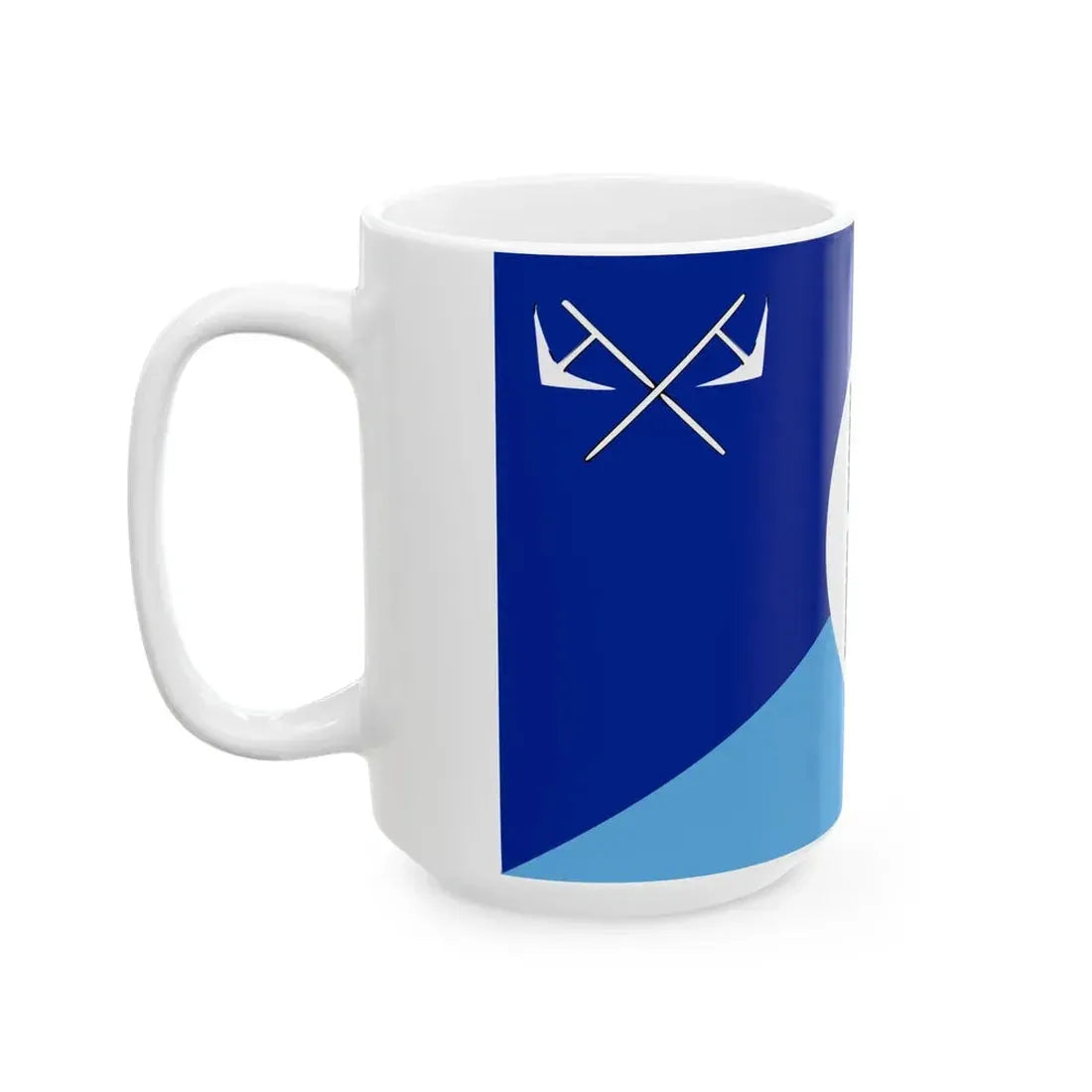 Flag of Swaziland 1890-1895 (Eswatini) White Coffee Mug - Go Mug Yourself