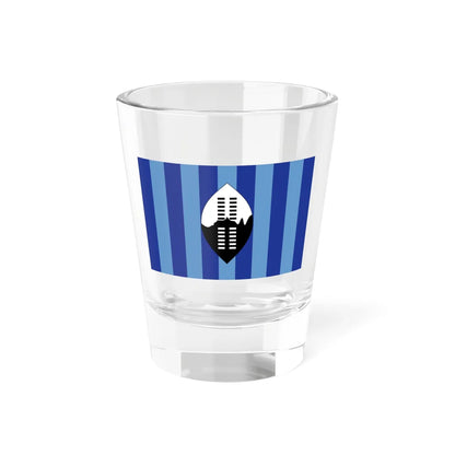 Flag of Swaziland 1894-1902 (Eswatini) Shot Glass 1.5oz 1.5oz - Go Mug Yourself
