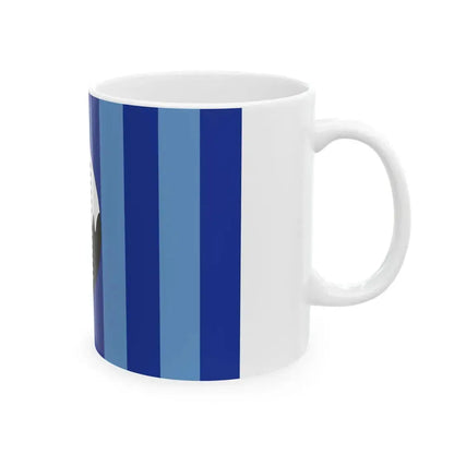 Flag of Swaziland 1894-1902 (Eswatini) White Coffee Mug - Go Mug Yourself
