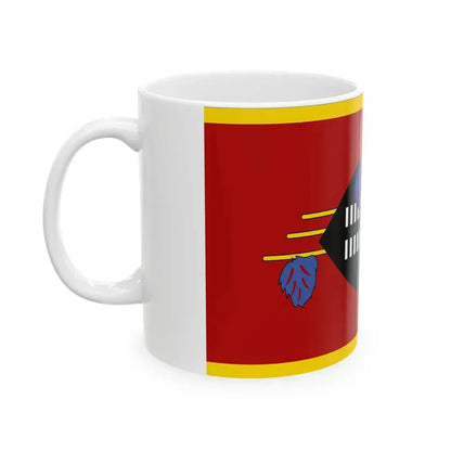 Flag of Swaziland 1967 (Eswatini) White Coffee Mug - Go Mug Yourself