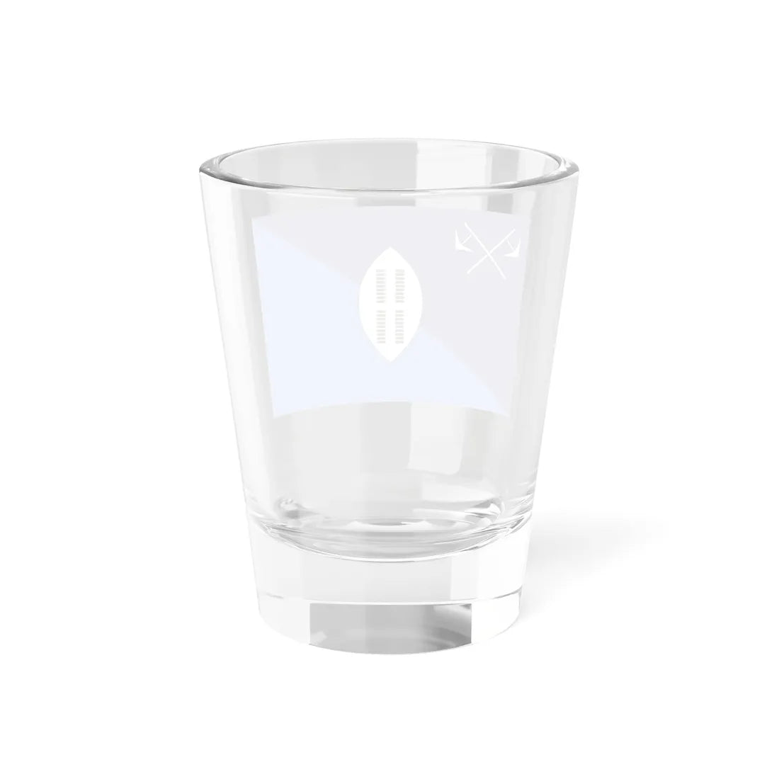 Flag of Swaziland c. 1890-1894 (Eswatini) Shot Glass 1.5oz - Go Mug Yourself