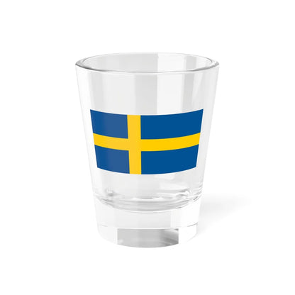 Flag of Sweden 1-2 (Sweden) Shot Glass 1.5oz 1.5oz - Go Mug Yourself