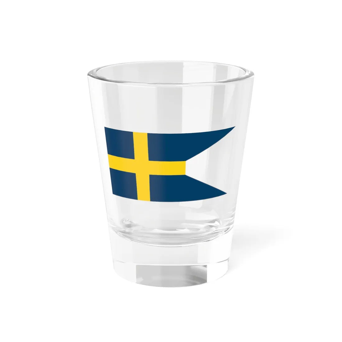 Flag of Sweden 1562-1650 (Estonia) Shot Glass 1.5oz 1.5oz - Go Mug Yourself