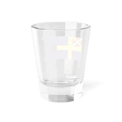 Flag of Sweden 1818-1844 alternative (Estonia) Shot Glass 1.5oz - Go Mug Yourself