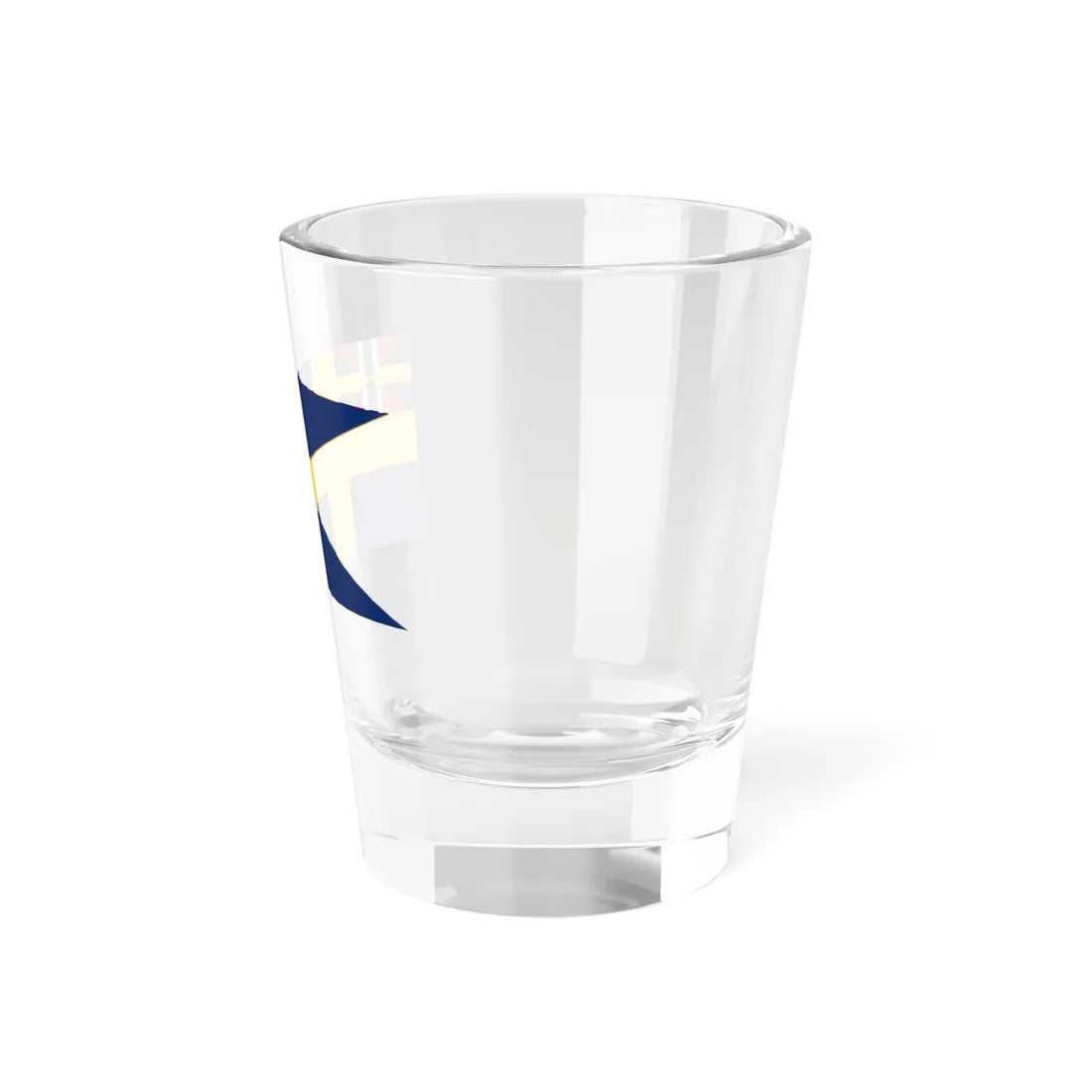 Flag of Sweden 1897-1905 alternative (Estonia) Shot Glass 1.5oz - Go Mug Yourself