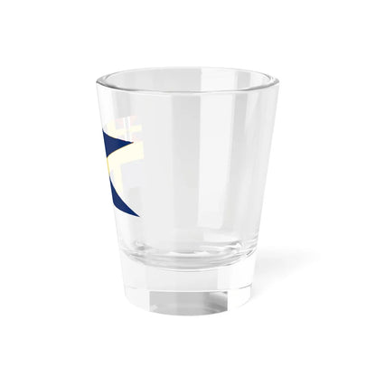 Flag of Sweden 1897-1905 alternative (Estonia) Shot Glass 1.5oz - Go Mug Yourself