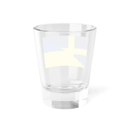 Flag of Sweden and Ukraine (Sweden) Shot Glass 1.5oz - Go Mug Yourself