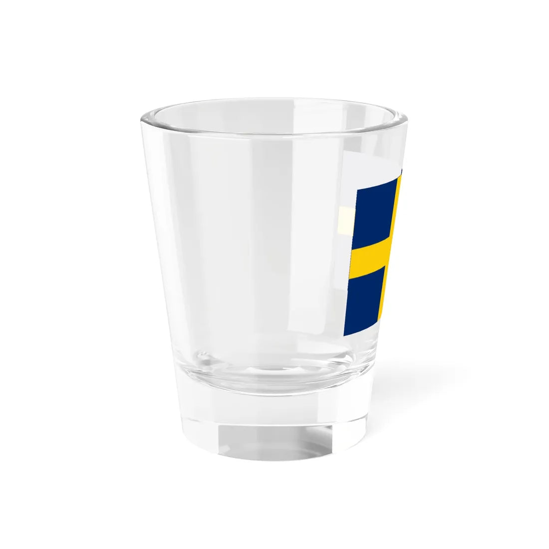 Flag of Sweden pre-1906 3-2 (Estonia) Shot Glass 1.5oz - Go Mug Yourself