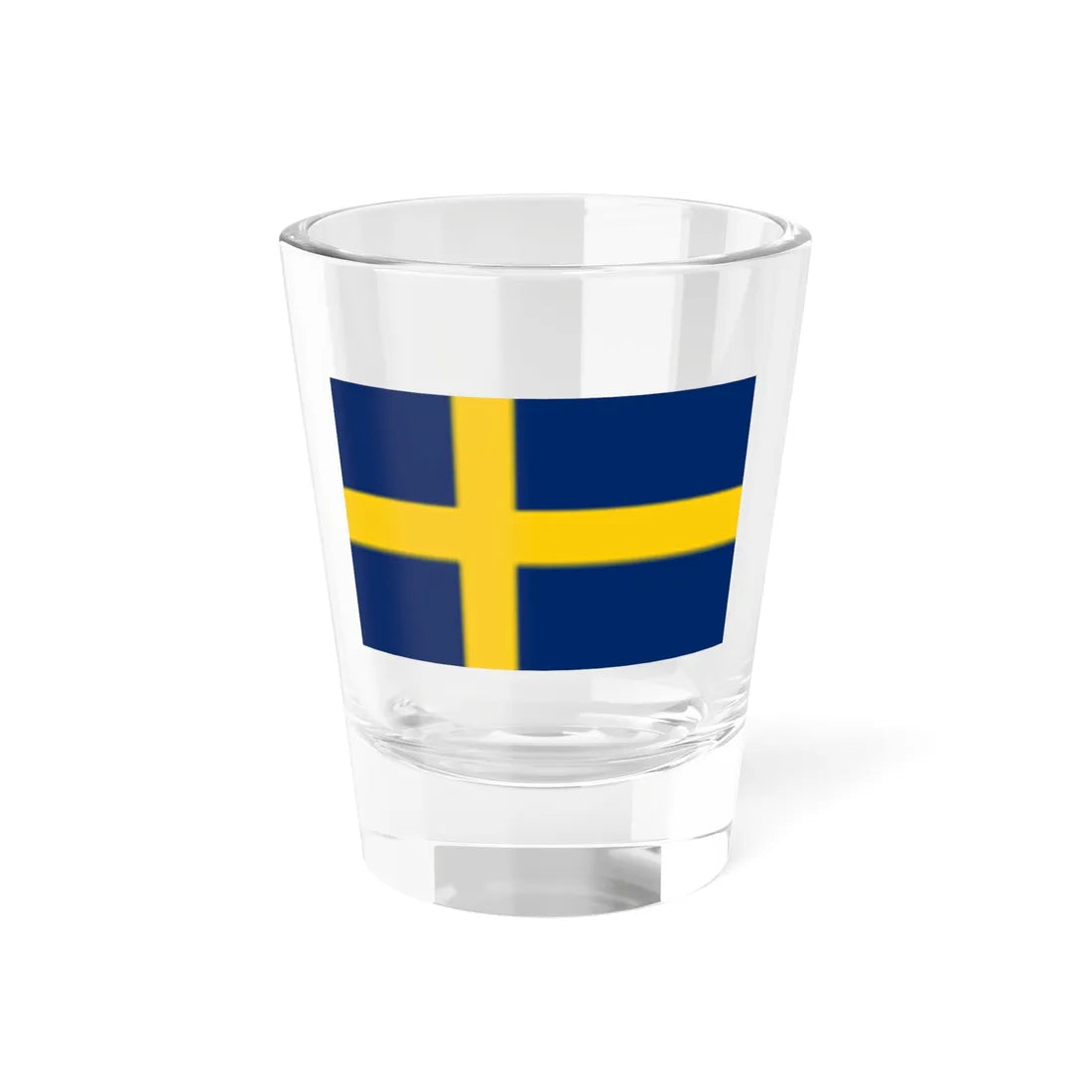 Flag of Sweden pre-1906 (Estonia) Shot Glass 1.5oz 1.5oz - Go Mug Yourself