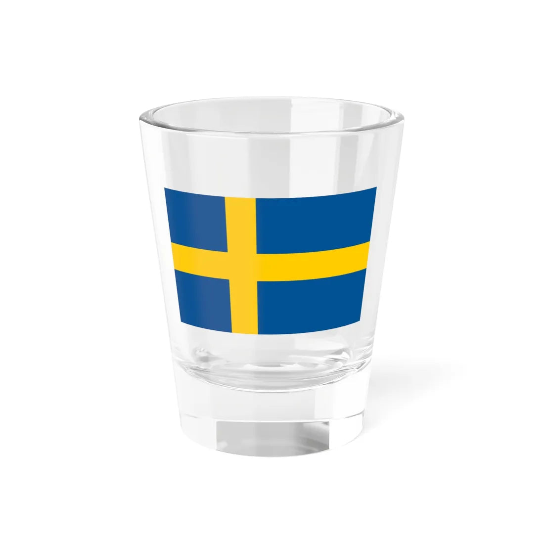 Flag of Sweden (Sweden) Shot Glass 1.5oz 1.5oz - Go Mug Yourself
