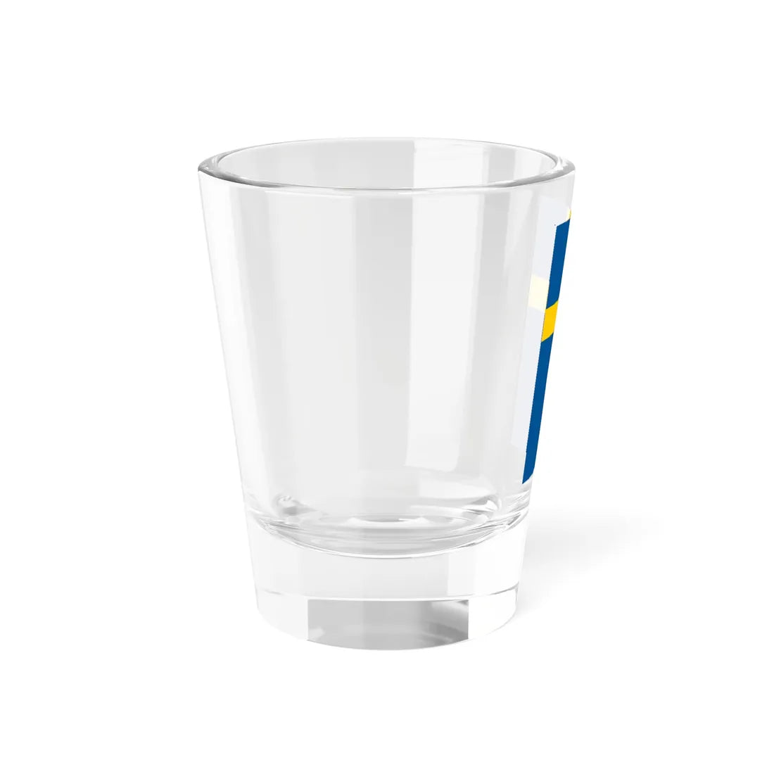 Flag of Sweden vertical (Sweden) Shot Glass 1.5oz - Go Mug Yourself
