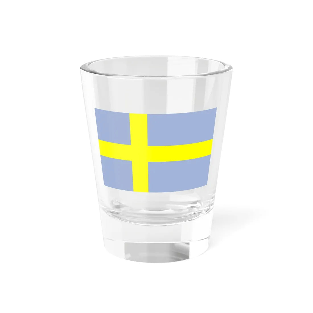 Flag of Sweden WFB 2000 (Sweden) Shot Glass 1.5oz 1.5oz - Go Mug Yourself