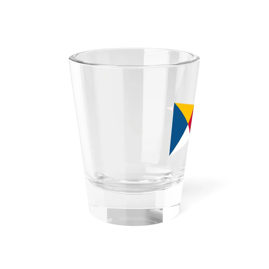 Flag of Swedish-Danish Icebreaker Service pre WWII (Denmark) Shot Glass 1.5oz - Go Mug Yourself