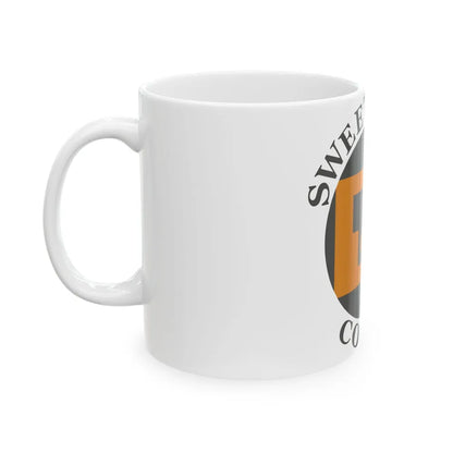Flag of Sweetwater County Wyoming (United States) White Coffee Mug - Go Mug Yourself