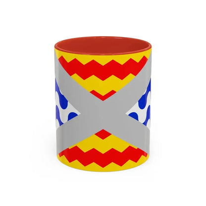 Flag of Swieqi Malta - Accent Coffee Mug 11oz Red - Go Mug Yourself