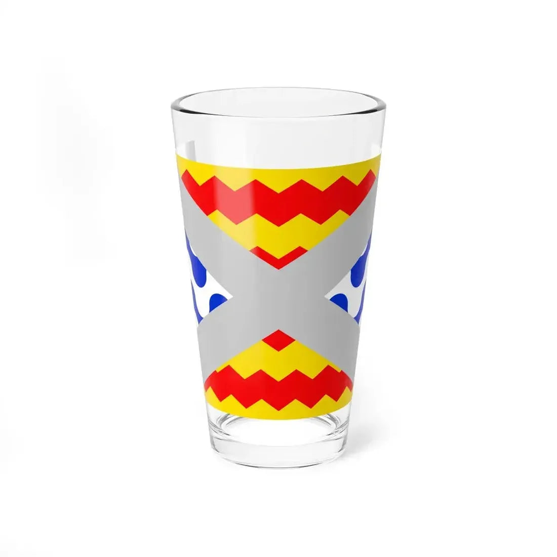 Flag of Swieqi Malta - Pint Glass 16oz 16oz - Go Mug Yourself