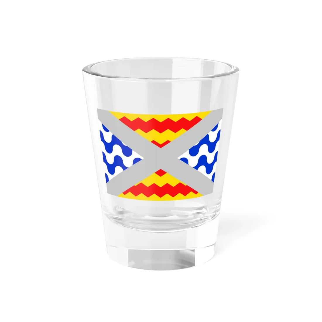 Flag of Swieqi (Malta) Shot Glass 1.5oz 1.5oz - Go Mug Yourself