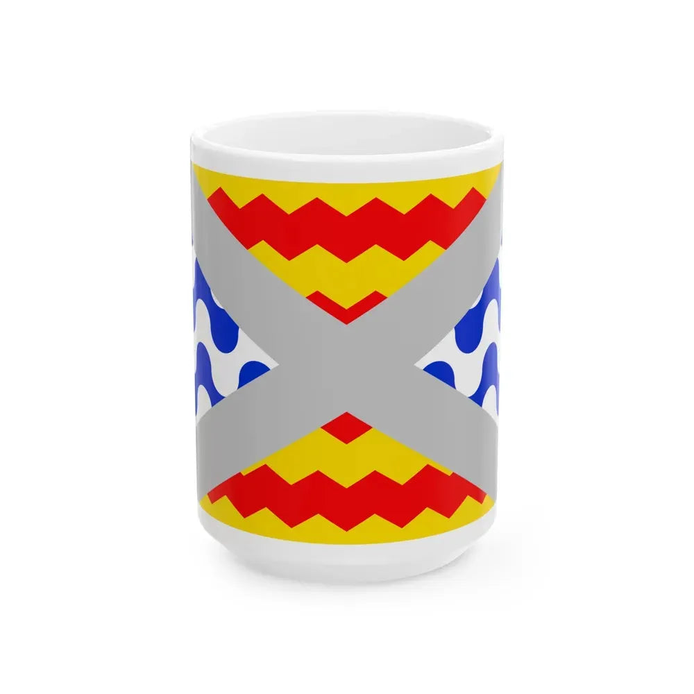 Flag of Swieqi Malta - White Coffee Mug 15oz - Go Mug Yourself