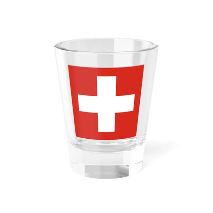 Flag of Switzerland 20-26 (Switzerland) Shot Glass 1.5oz 1.5oz - Go Mug Yourself