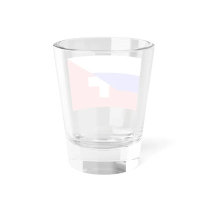 Flag of Switzerland and Russia (Russia) Shot Glass 1.5oz - Go Mug Yourself
