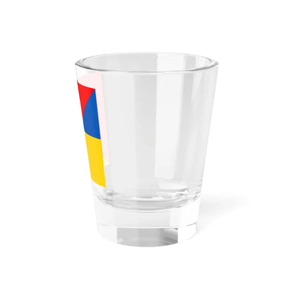 Flag of Switzerland and Ukraine (Switzerland) Shot Glass 1.5oz - Go Mug Yourself
