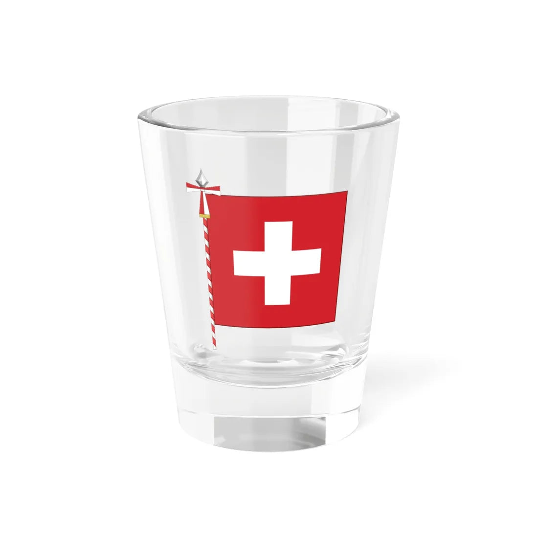 Flag of Switzerland parade (Switzerland) Shot Glass 1.5oz 1.5oz - Go Mug Yourself