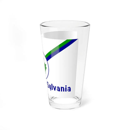 Flag of Sylvania Ohio 1977-2021 (United States) Pint Glass 16oz - Go Mug Yourself