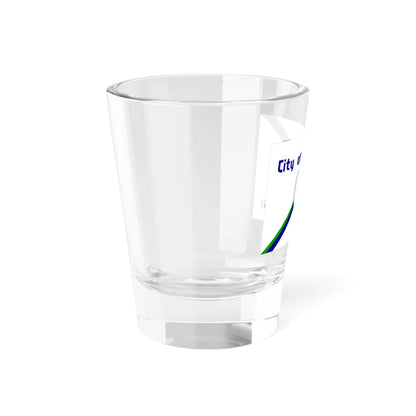 Flag of Sylvania Ohio 1977-2021 (United States) Shot Glass 1.5oz - Go Mug Yourself