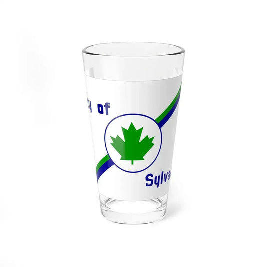 Flag of Sylvania, Ohio - Pint Glass 16oz 16oz - Go Mug Yourself
