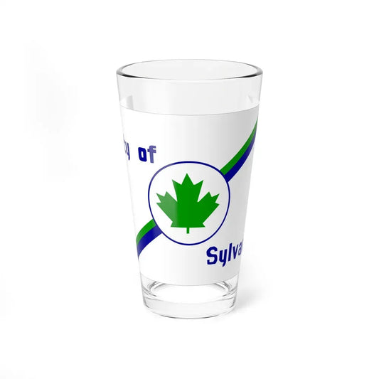 Flag of Sylvania, Ohio - Pint Glass 16oz 16oz - Go Mug Yourself