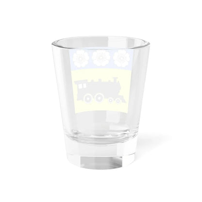 Flag of Synelnykove (Ukraine) Shot Glass 1.5oz - Go Mug Yourself