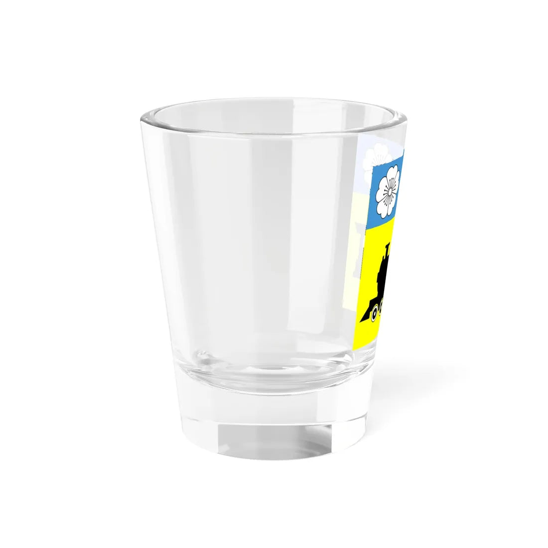Flag of Synelnykove (Ukraine) Shot Glass 1.5oz - Go Mug Yourself