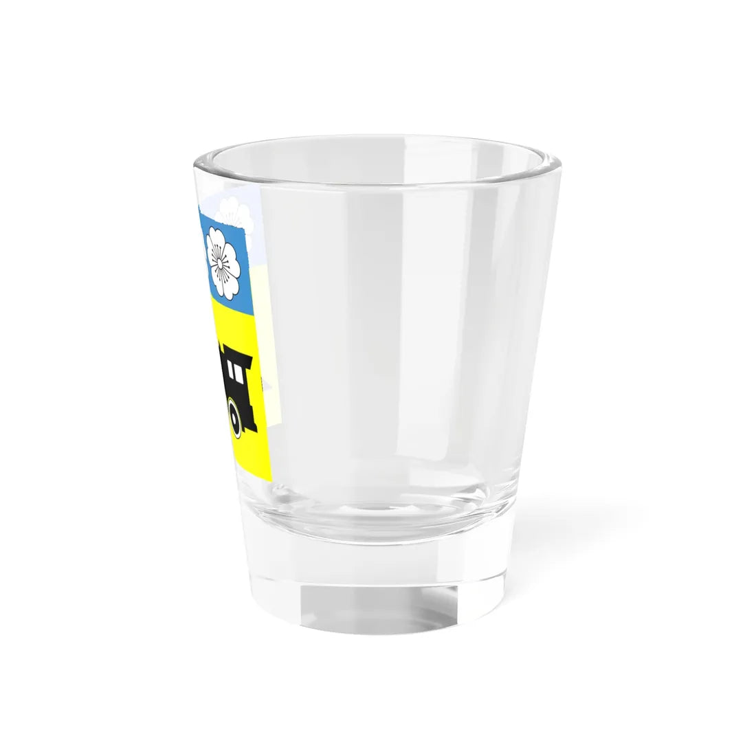 Flag of Synelnykove (Ukraine) Shot Glass 1.5oz - Go Mug Yourself