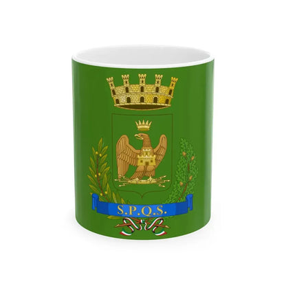 Flag of Syracuse (Italy) White Coffee Mug 11oz - Go Mug Yourself