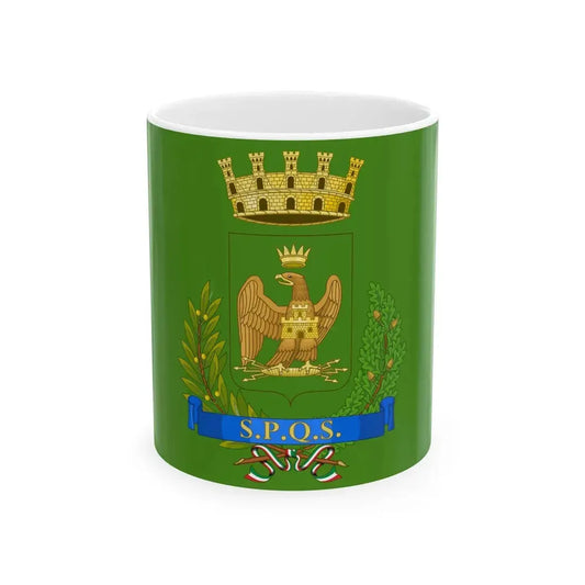 Flag of Syracuse (Italy) White Coffee Mug 11oz - Go Mug Yourself