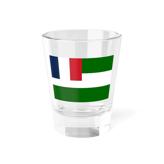 Flag of Syria French mandate (Belgium) Shot Glass 1.5oz 1.5oz - Go Mug Yourself