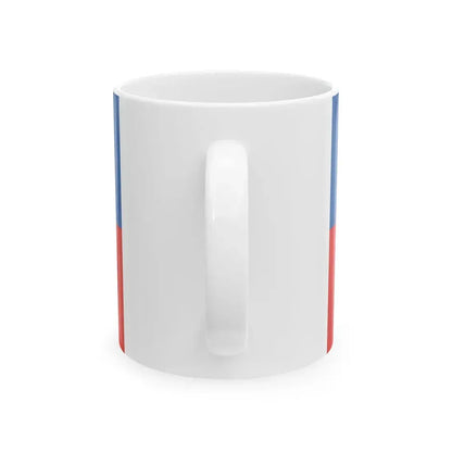 Flag of Szabadbattyan (Hungary) White Coffee Mug - Go Mug Yourself