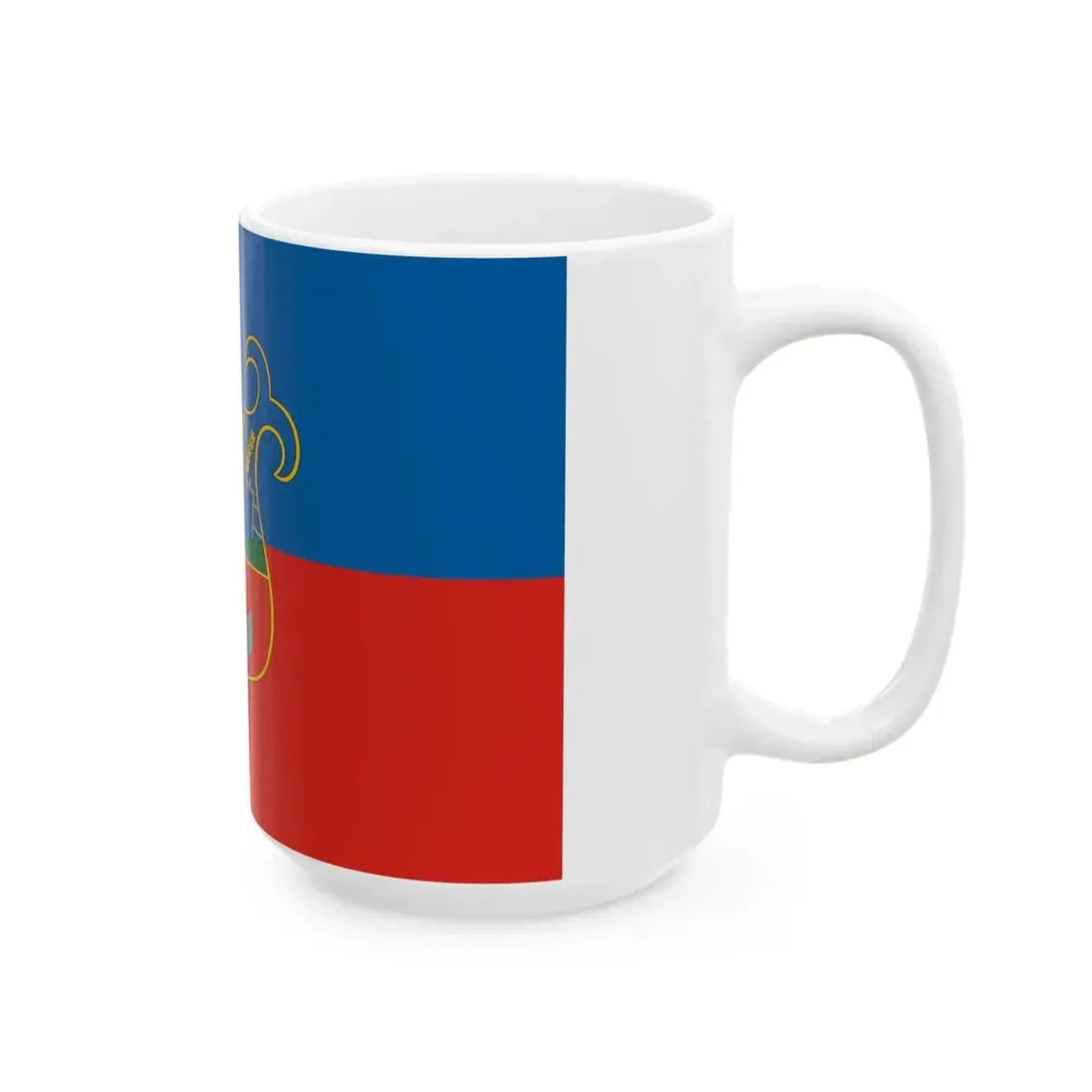 Flag of Szabadbattyan (Hungary) White Coffee Mug - Go Mug Yourself