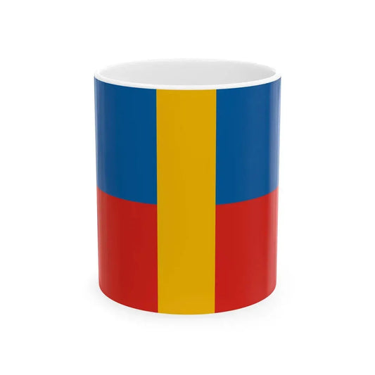 Flag of Szabadka 1941 (Hungary) White Coffee Mug 11oz - Go Mug Yourself