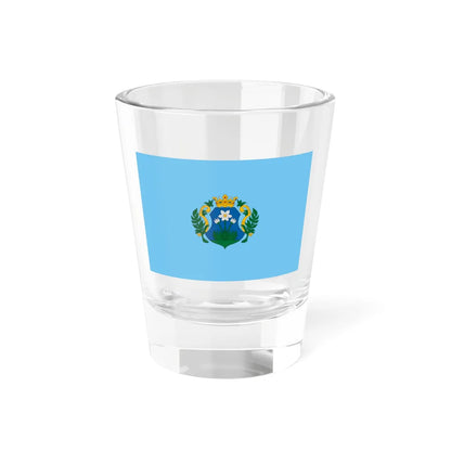 Flag of Szabadszallas (Hungary) Shot Glass 1.5oz 1.5oz - Go Mug Yourself