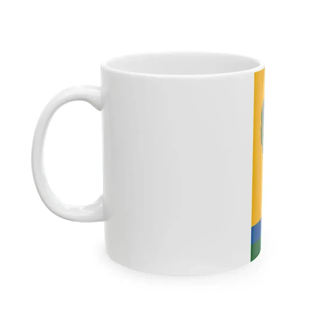 Flag of Szajk (Hungary) White Coffee Mug - Go Mug Yourself