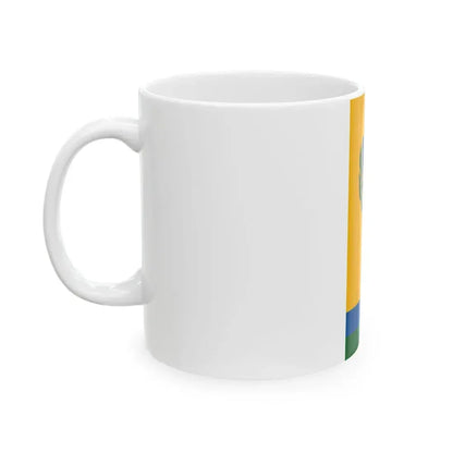 Flag of Szajk (Hungary) White Coffee Mug - Go Mug Yourself