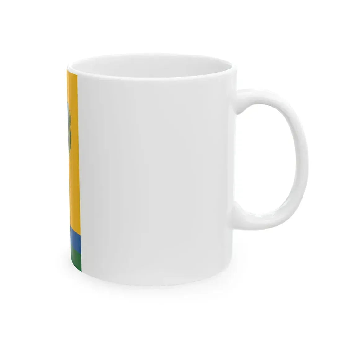 Flag of Szajk (Hungary) White Coffee Mug - Go Mug Yourself
